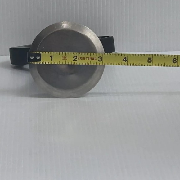 Lifetime Cookware Bean Potato Masher Black Handle SS Utensil #282433 HTF Rare - Picture 4 of 6